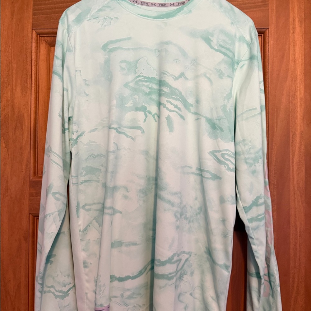 Under Armour Light Green HeatGear Shirt